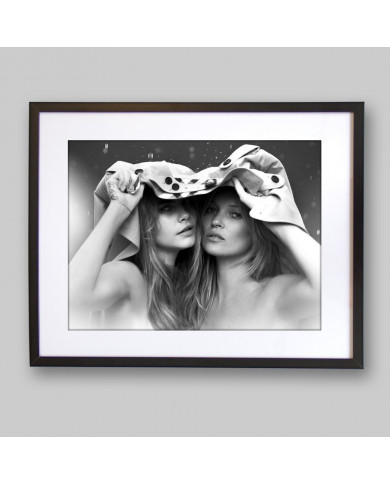 Cara Delevingne & Kate Moss Cara Delevingne & Kate Moss