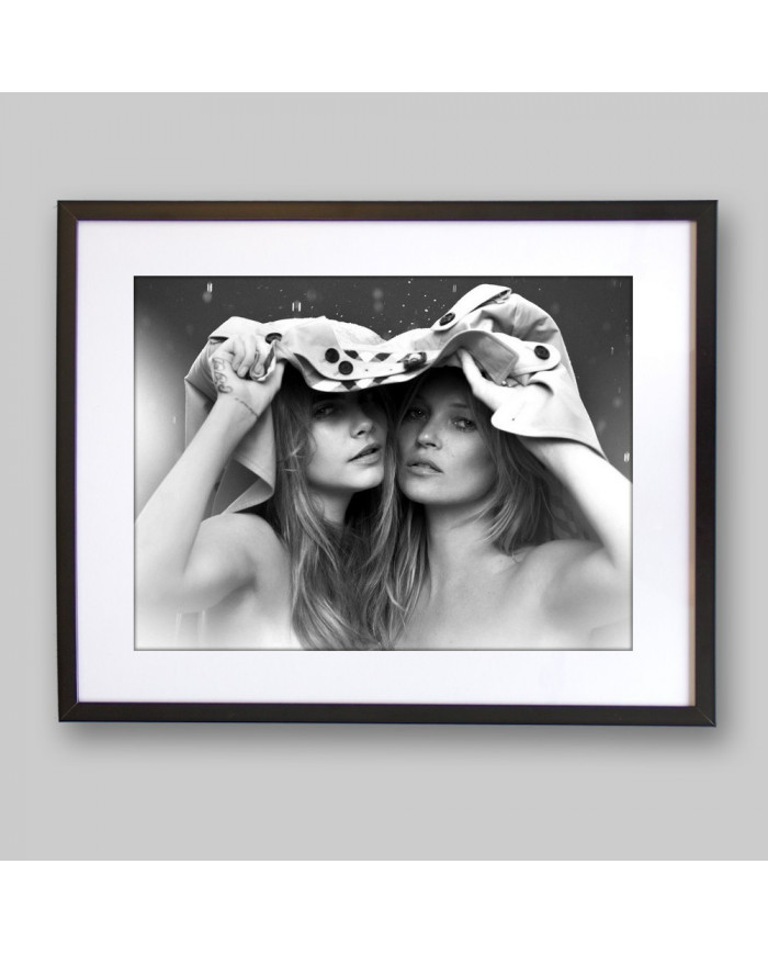 Cara Delevingne & Kate Moss