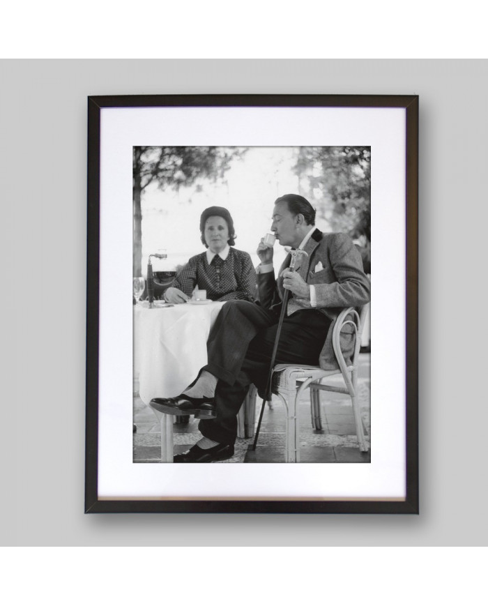 Salvador Dalí y Gala en el hotel Ritz de Madrid