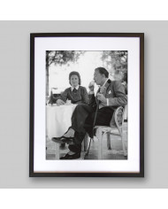 Salvador Dalí y Gala en el hotel Ritz de Madrid