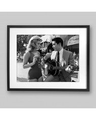 Elvis Presley con Ann Margret en Viva las Vegas