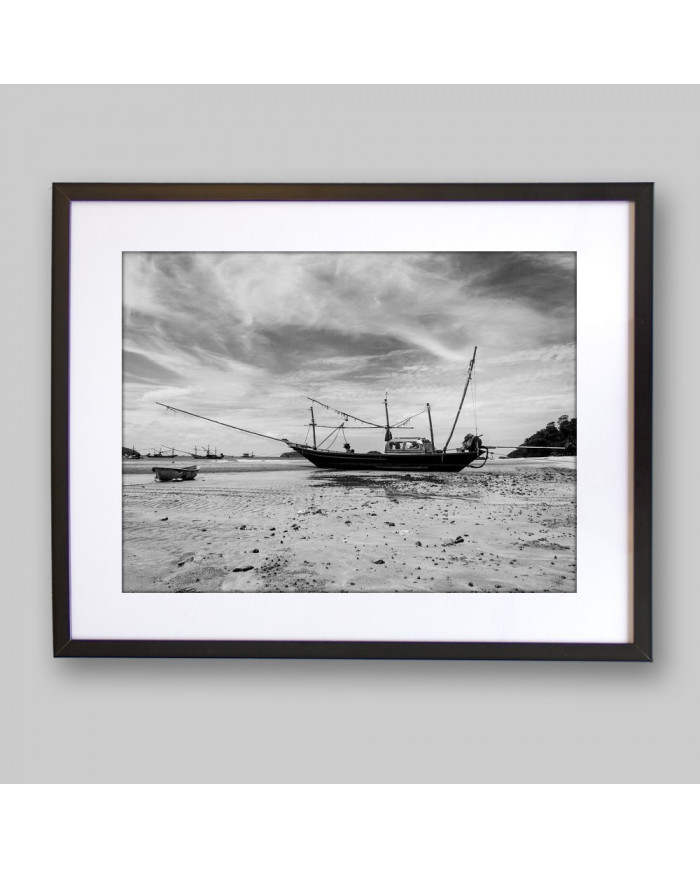 Barco de pesca en Tailandia