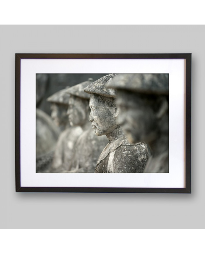 Guardianes de la Tumba de Khai Dinh, Hue, Vietnam