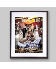 El encantador de serpientes,  India