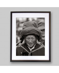 Peregrinos tibetanos en el palacio  Potala, Lhasa, Tibet