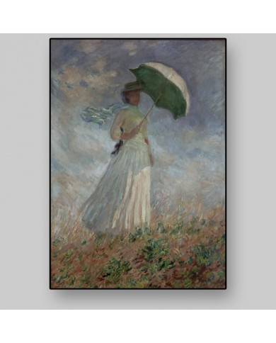 Monet, La dama de la sombrilla Monet, La dama de la sombrilla