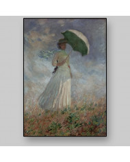 Monet, La dama de la sombrilla