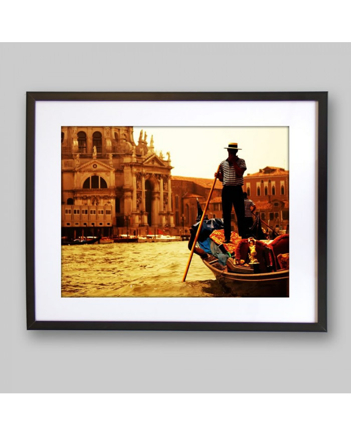 Paseo en góndola, Venecia, Italia