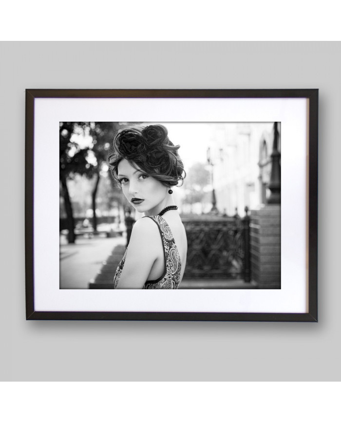 Retrato chic en París, Francia