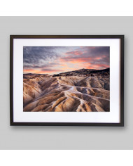 Montañas erosianadas, Parque Nacional Death Valley, California, USA