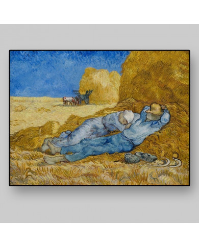 Van Gogh, La siesta Van Gogh, La siesta