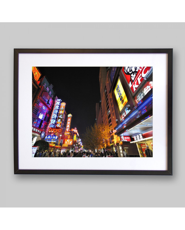 Luces de Neon de Nanjing Road