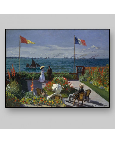 Claude Monet, Terrasse à Sainte-Adresse Claude Monet, Terrasse à Sainte-Adresse