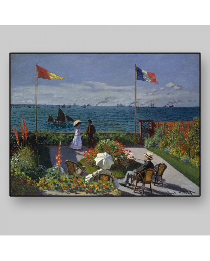 Claude Monet, Terrasse à Sainte-Adresse