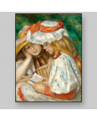 Renoir, Two girls drawing