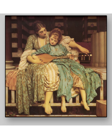 Frederic Leighton, music lesson Frederic Leighton, music lesson