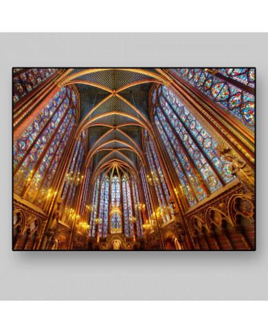La Santa Capilla, Île de la Cité, París, Francia La Santa Capilla, Île de la Cité, París, Francia