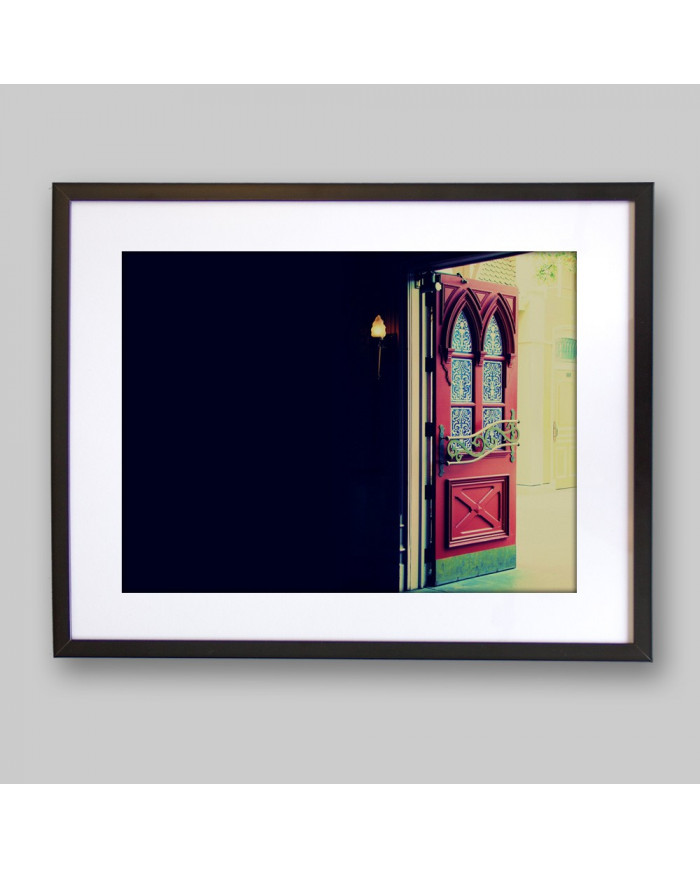 Detalle de una puerta, París, Francia