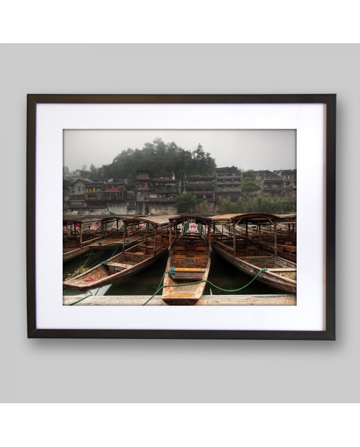 Barcas de pescadores, China