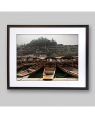 Barcas de pescadores, China