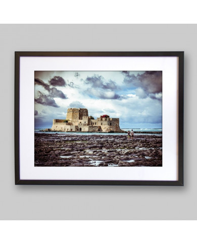 Castillo en el mar, Francia Castillo en el mar, Francia
