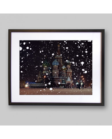 Moscú bajo la nieve, Rusia Moscú bajo la nieve, Rusia