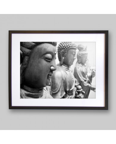 Estatuas de dioses Buda y Avalokitasvara, Tibet Estatuas de dioses Buda y Avalokitasvara, Tibet