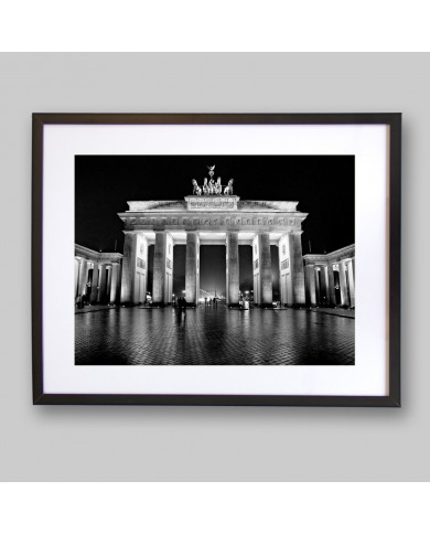La puerta de Brandenburgo, Berlín, Alemania La puerta de Brandenburgo, Berlín, Alemania