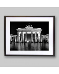 La puerta de Brandenburgo, Berlín, Alemania