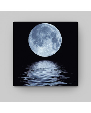 El reflejo de la luna llena El reflejo de la luna llena