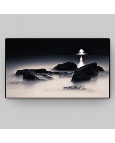 Claro de luna sobre las rocas Claro de luna sobre las rocas