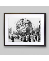 El Unisphere, símbolo de la exposición Universal de Nueva York 1964-65, Parque Flushing Meadow, Nueva York
