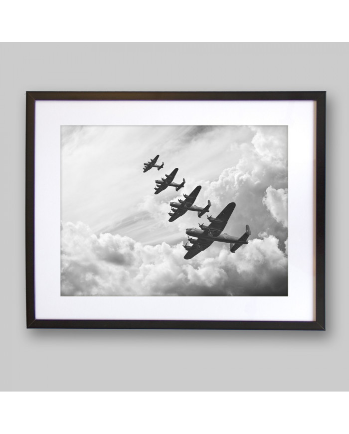 Bombarderos Lancaster, segunda guerra mundial, UK