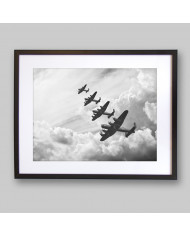 Bombarderos Lancaster, segunda guerra mundial, UK