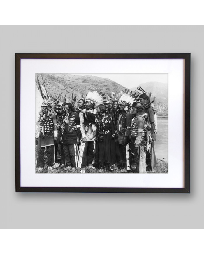 Indios apache, 1820, USA