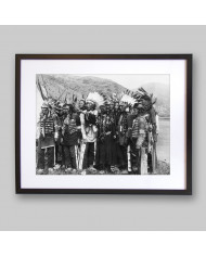 Indios apache, 1820, USA