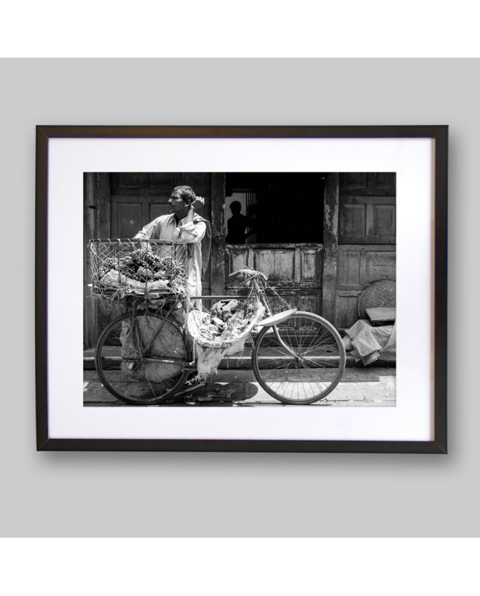 Vendedor de frutas, Kathmandu, Nepal, 1964