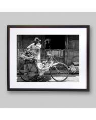 Vendedor de frutas, Kathmandu, Nepal, 1964