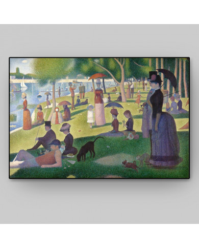 George Seurat, Dimange à La Grande Jatte George Seurat, Dimange à La Grande Jatte