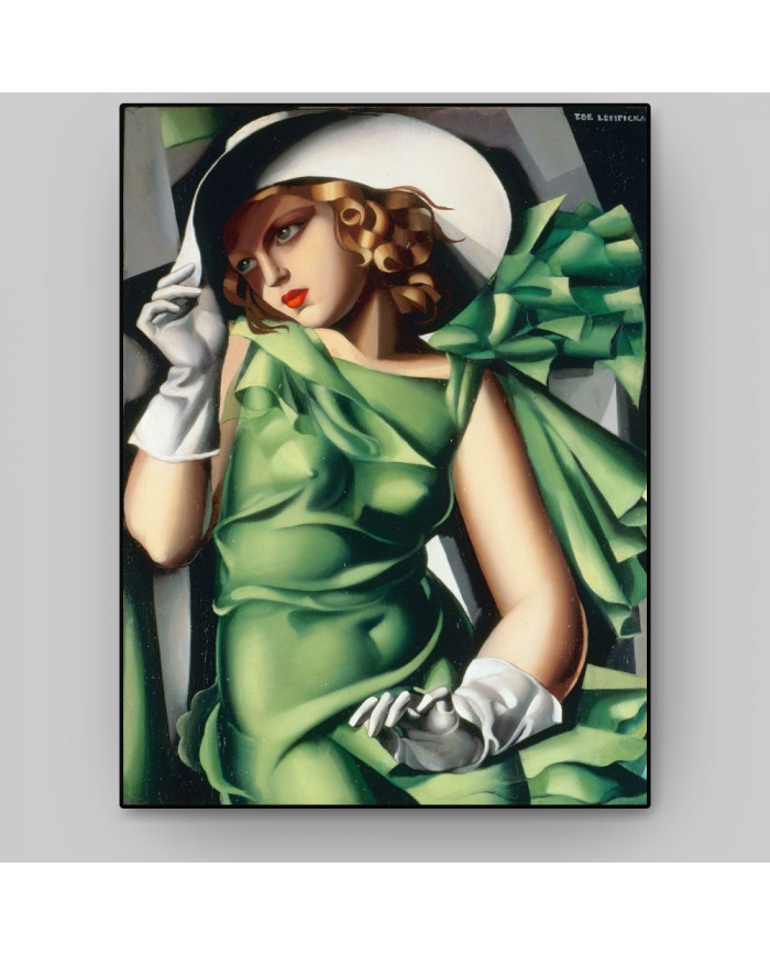 T.Lempika, Femme en vert