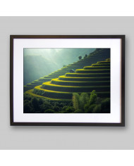 Balcones de arroz, Bali