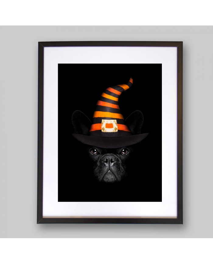 Buldog francés en Halloween