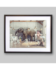 Como un elefante en una cacharrería