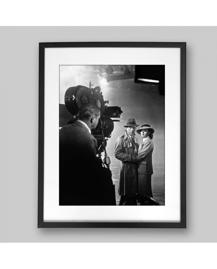 Humphrey Bogart e Ingrid Bergman en "Casablanca"