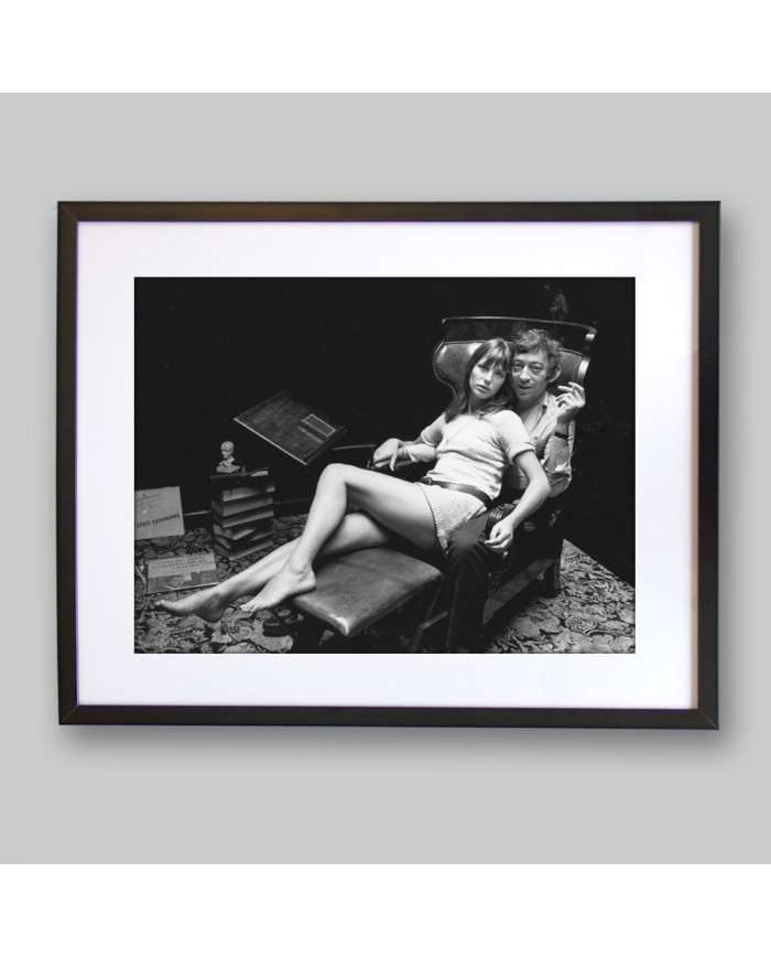 Jane Birkin y Serge Gainsbourg, París 1969