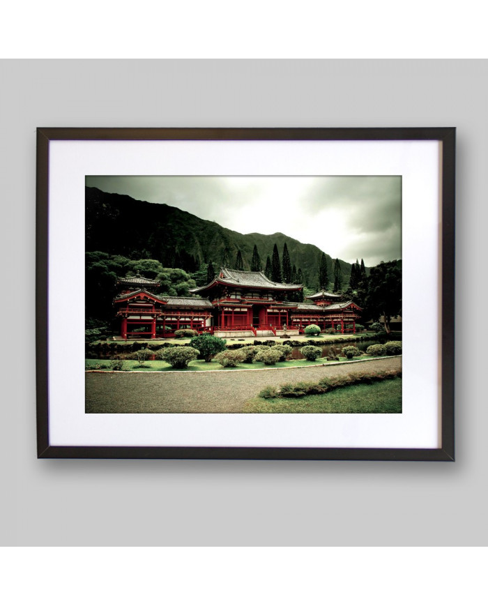 Palacio con jardín, Japón