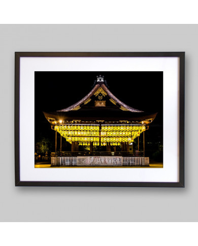 Palacio con lámparas iluminadas, Kyoto Palacio con lámparas iluminadas, Kyoto