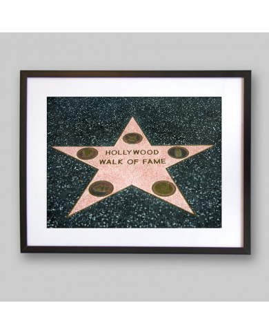 Walk of fame, Hollywood Walk of fame, Hollywood
