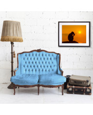 Mono al atardecer,Parque Nacional Serengueti,Tanzania