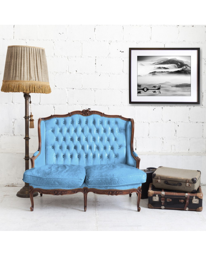 La niebla sobre el lago,China